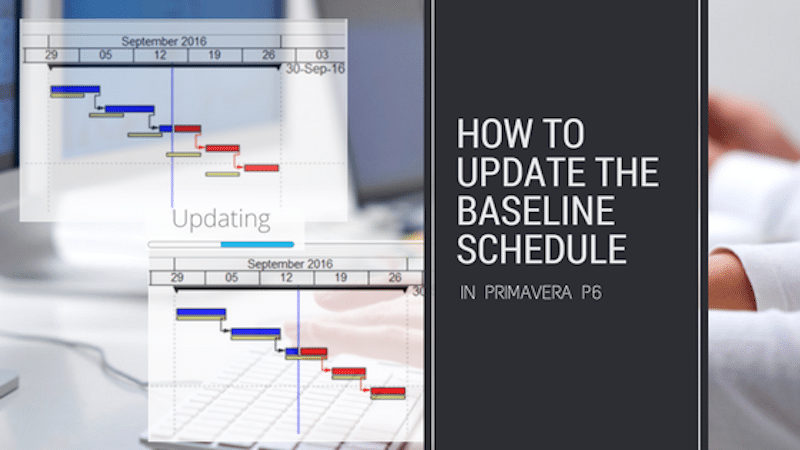 How to update the Baseline Schedule in Primavera P6