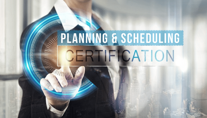 Planning & Scheduling Certifications